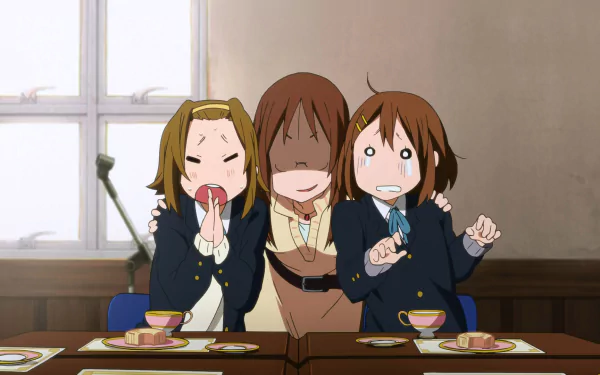 Sawako Yamanaka Ritsu Tainaka Yui Hirasawa Anime K-ON! HD Desktop Wallpaper | Background Image