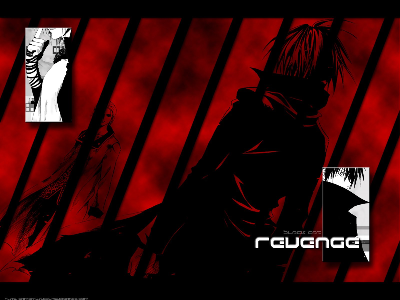 Download Anime Black Cat (Anime) Wallpaper