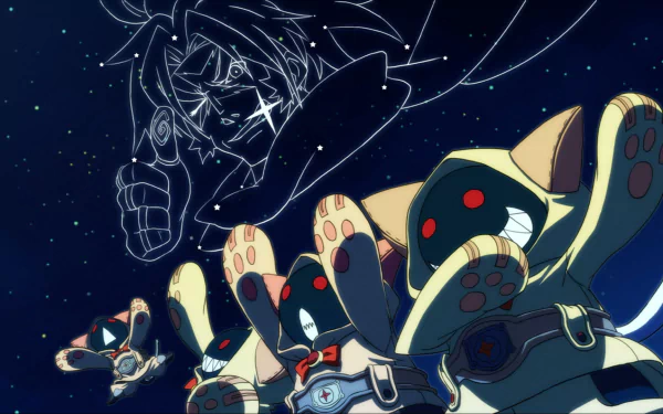 night star Taokaka (Blazblue) Anime Blazblue anime night HD Desktop Wallpaper | Background Image