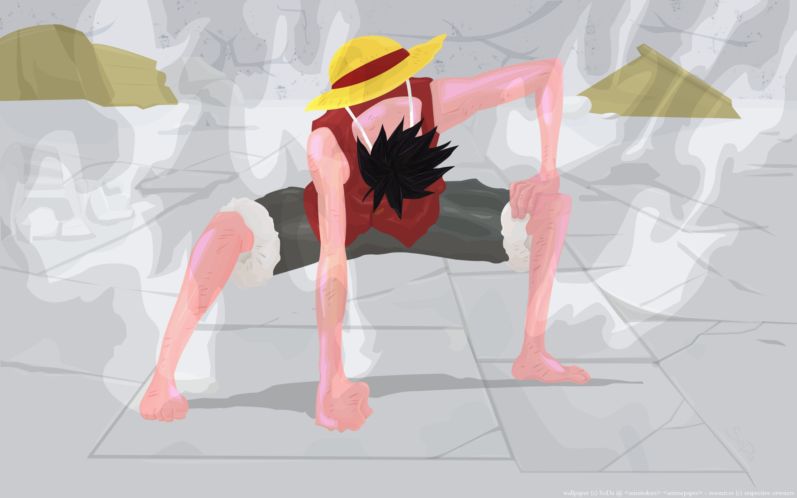 One Piece - Luffy Gear 2 by ReactedXD