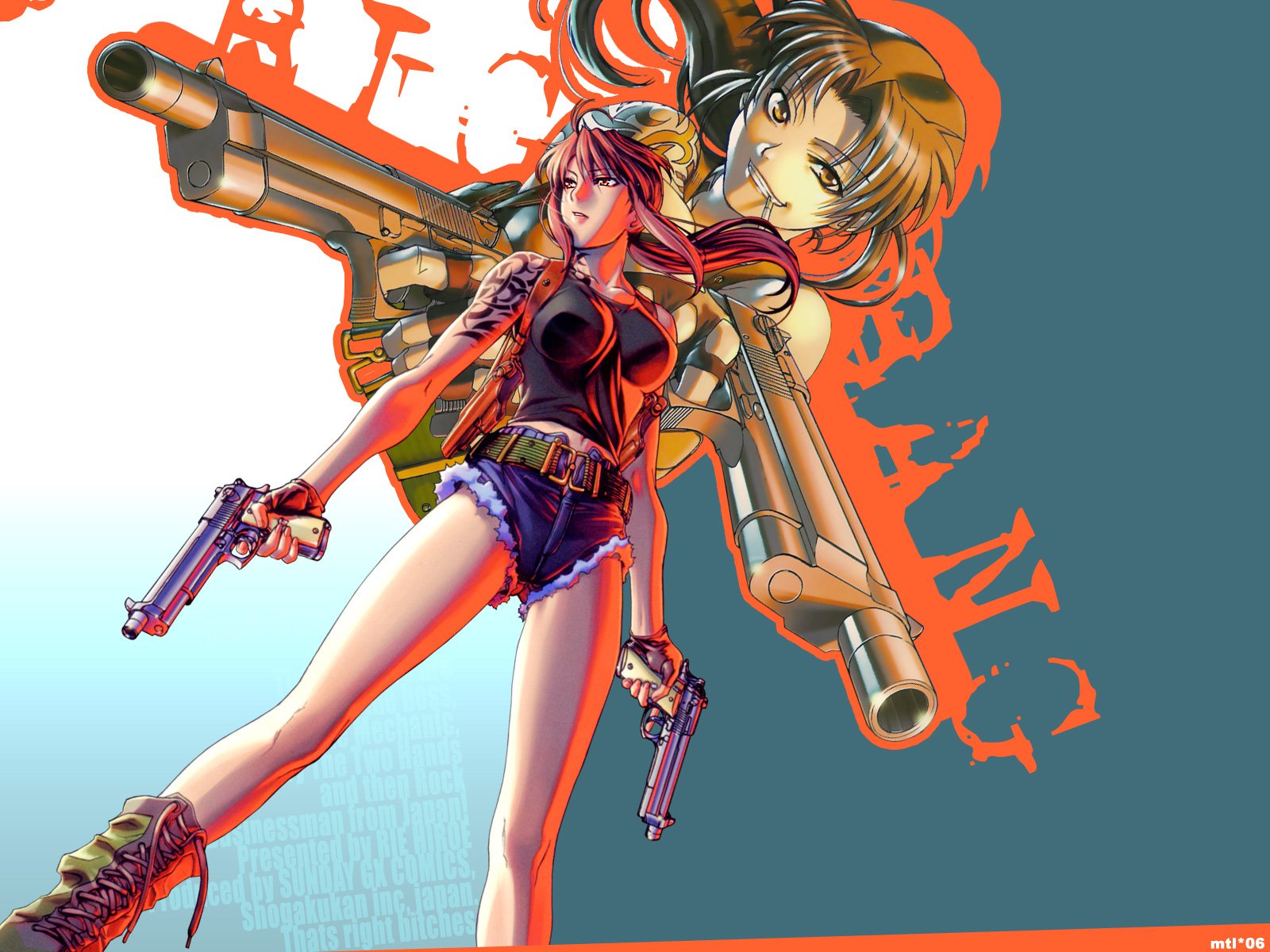 Download Anime Black Lagoon Wallpaper