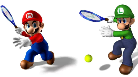video game Mario Power Tennis HD Desktop Wallpaper | Background Image