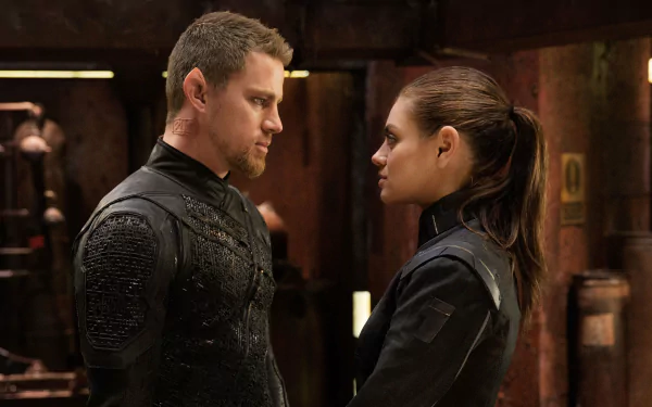 Channing Tatum Mila Kunis movie jupiter ascending HD Desktop Wallpaper | Background Image