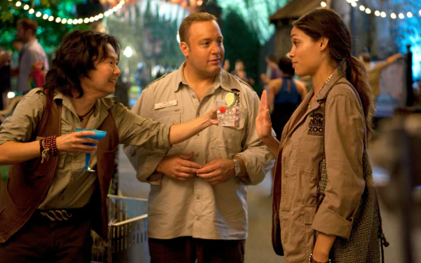 Ken Jeong Rosario Dawson Kevin James movie Zookeeper HD Desktop Wallpaper | Background Image
