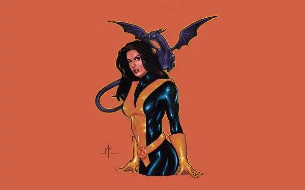 Comic Kitty Pryde HD Desktop Wallpaper | Background Image