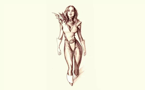 Comic Kitty Pryde HD Desktop Wallpaper | Background Image