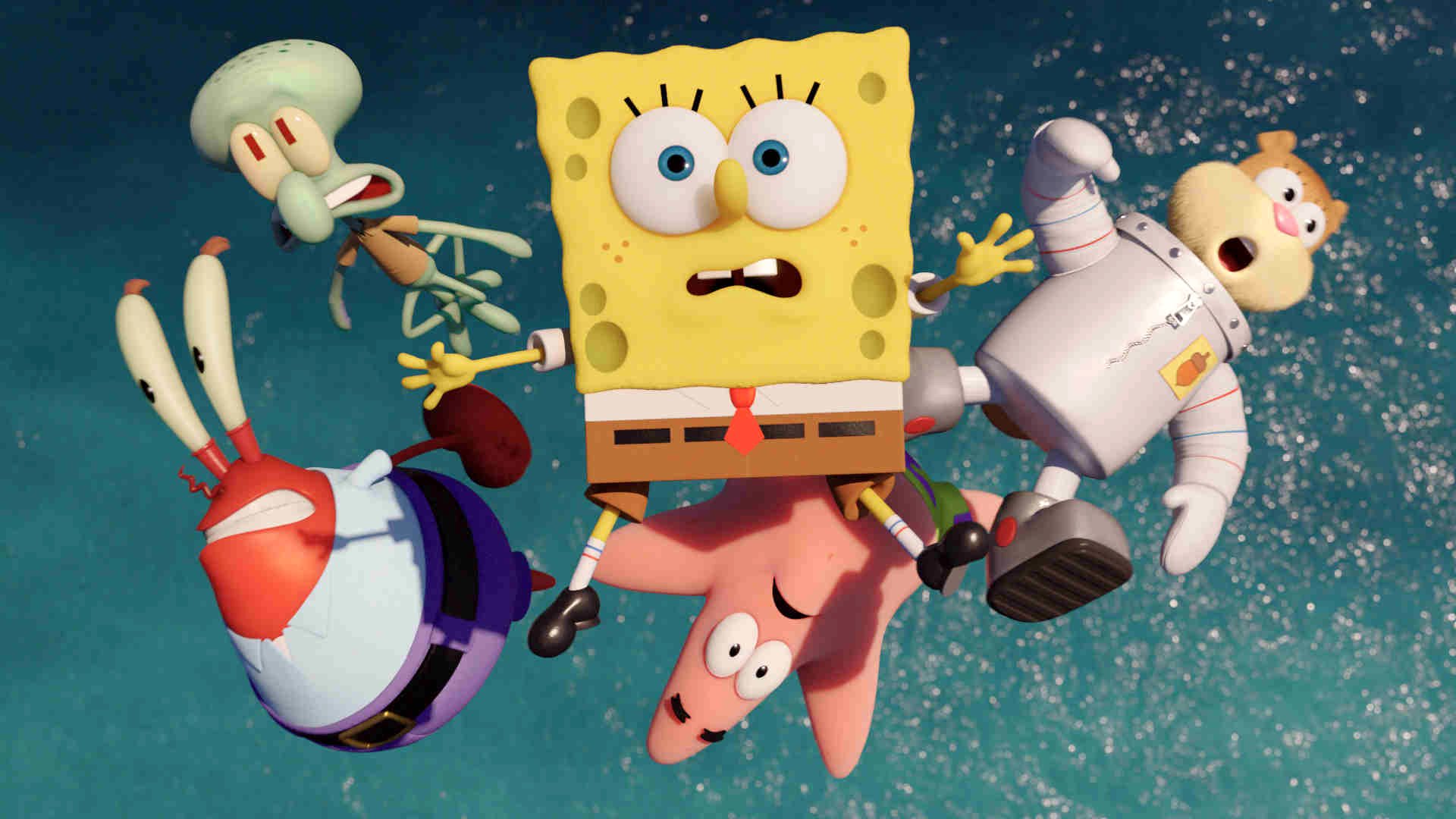 The SpongeBob Movie Sponge Out of Water Full HD Wallpaper and
