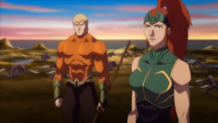Aquaman Mera (DC Comics) movie Justice League: Throne of Atlantis HD Desktop Wallpaper | Background Image