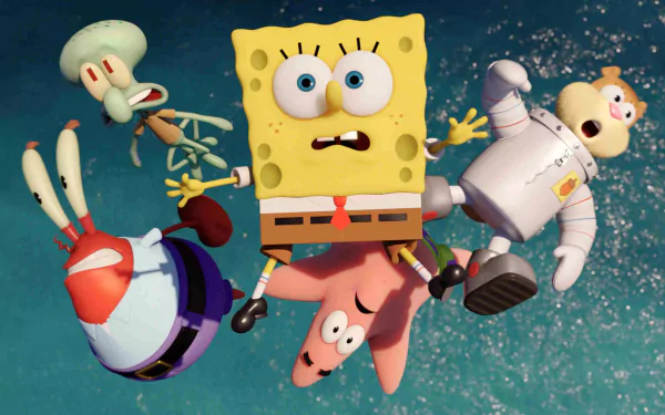 movie The SpongeBob Movie: Sponge Out of Water HD Desktop Wallpaper | Background Image