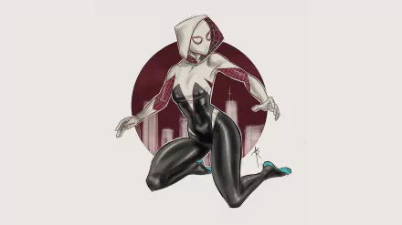 Comic Spider-Gwen HD Desktop Wallpaper | Background Image