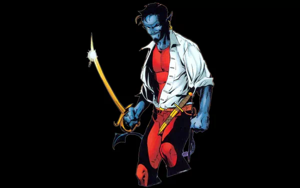 Nightcrawler (Marvel Comics) Comic HD Desktop Wallpaper | Background Image