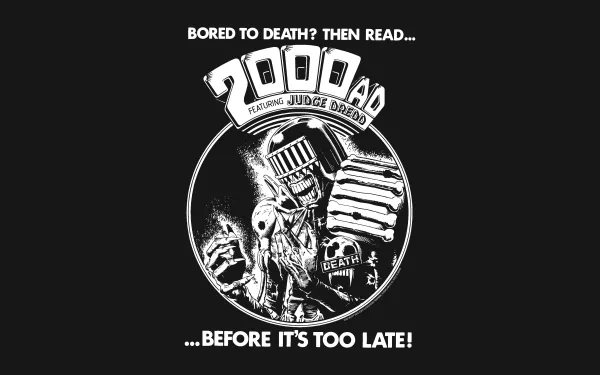 Judge Dredd Comic 2000 AD HD Desktop Wallpaper | Background Image