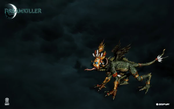 monster dark creature video game dreamkiller Dark Gaming HD Desktop Wallpaper | Background Image