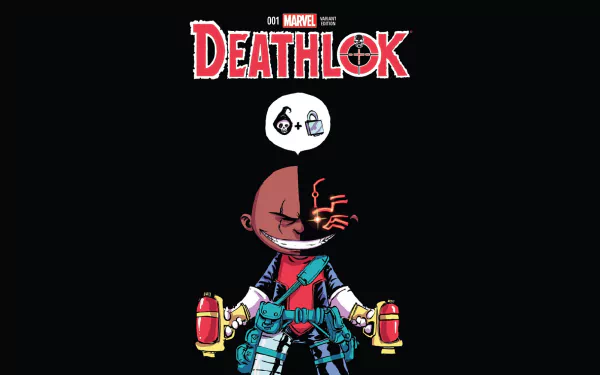 Comic Deathlok HD Desktop Wallpaper | Background Image