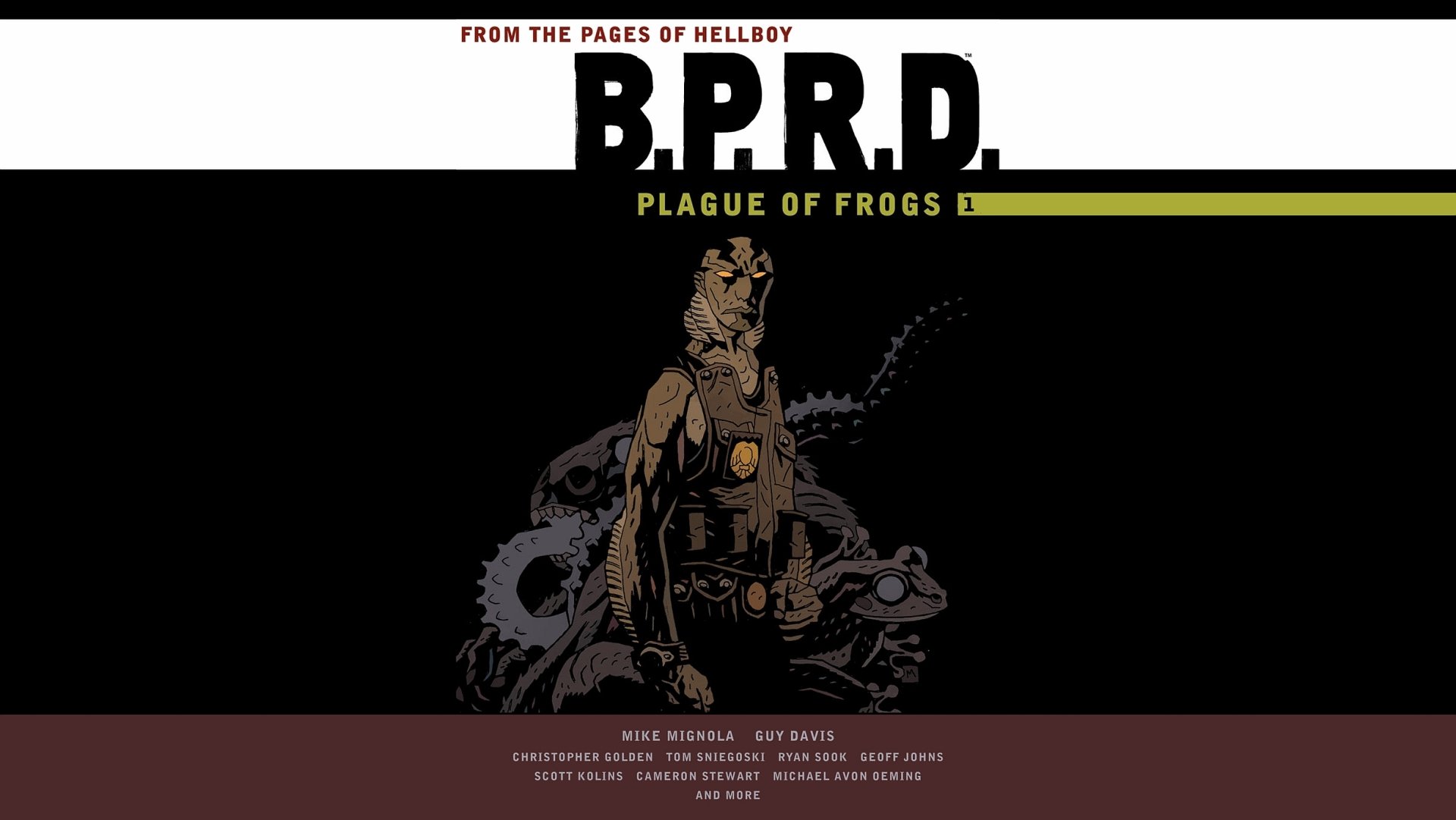 Download Comic B.P.R.D. Plague Of Frogs HD Wallpaper