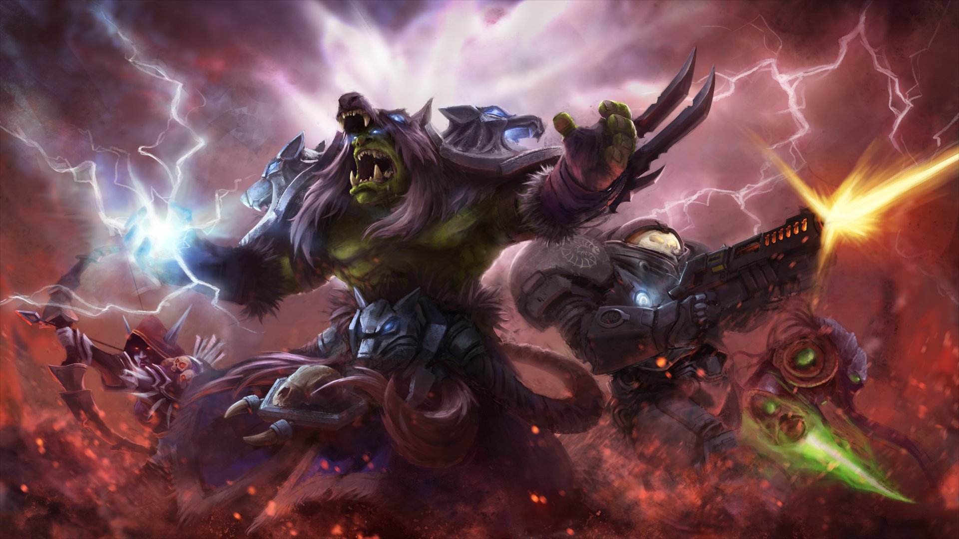 Download Video Game Heroes Of The Storm HD Wallpaper by m-hugo