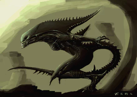 Sci Fi alien HD Desktop Wallpaper | Background Image