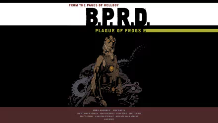 Comic B.P.R.D. Plague Of Frogs HD Desktop Wallpaper | Background Image