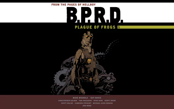 Comic B.P.R.D. Plague Of Frogs HD Desktop Wallpaper | Background Image