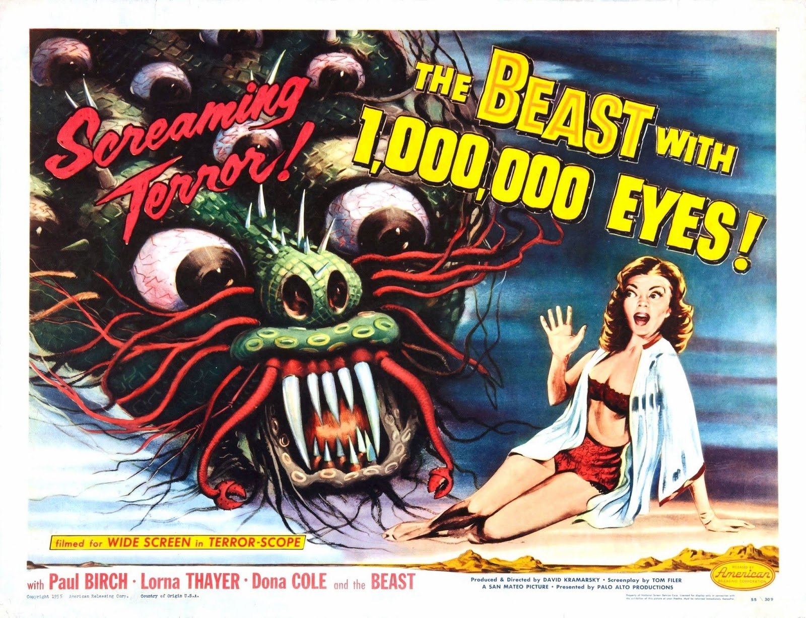 Download Movie The Beast With 1,000,000 Eyes Wallpaper