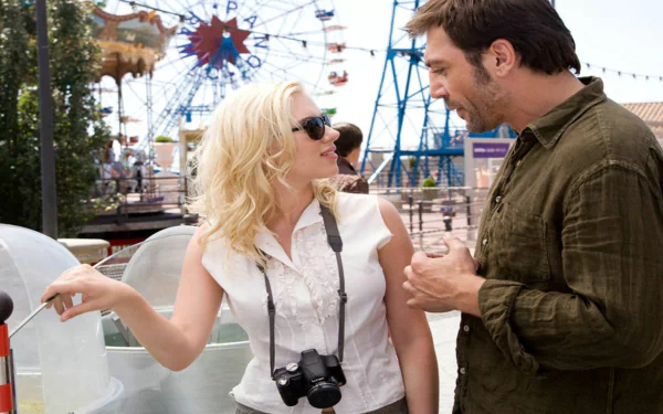 Scarlett Johansson Javier Bardem movie Vicky Cristina Barcelona HD Desktop Wallpaper | Background Image
