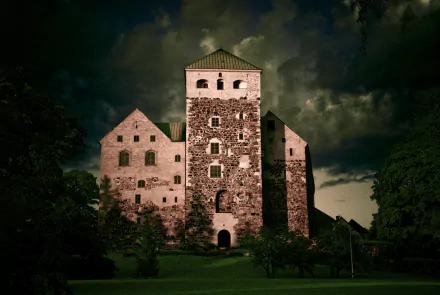 man made turku castle HD Desktop Wallpaper | Background Image