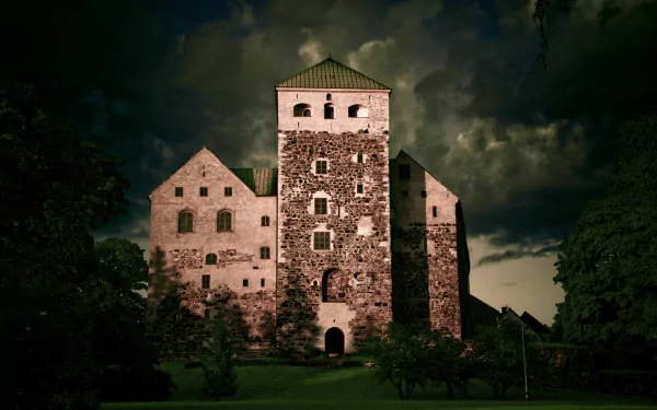 man made turku castle HD Desktop Wallpaper | Background Image