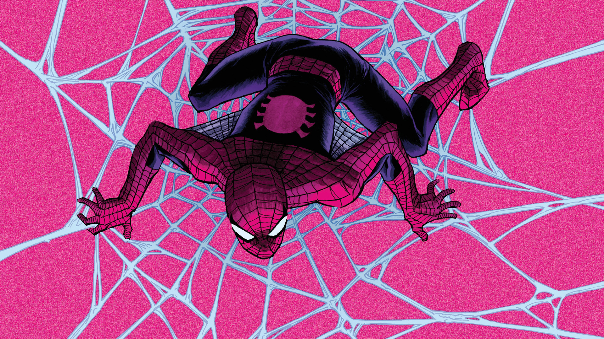 Spider Man Purple Wallpaper