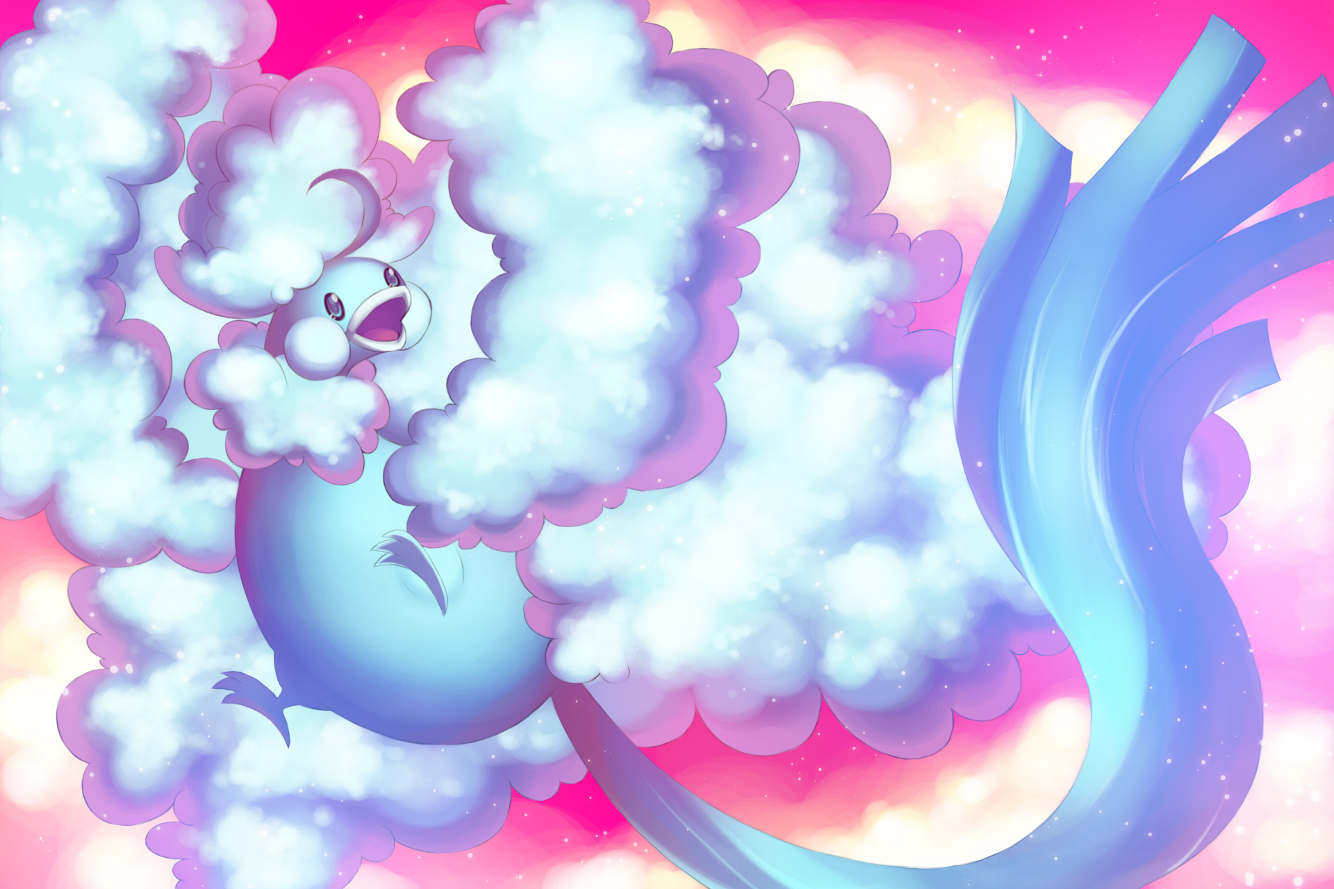 Download Altaria (Pokémon) Anime Pokemon HD Wallpaper by Ettelle