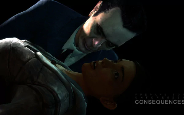 G-Man (Half-Life) Alyx Vance video game Half-Life 2 HD Desktop Wallpaper | Background Image