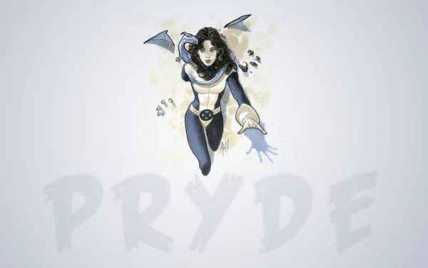 Comic Kitty Pryde HD Desktop Wallpaper | Background Image