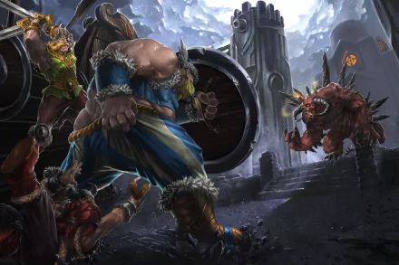 video game Heroes of the Storm HD Desktop Wallpaper | Background Image