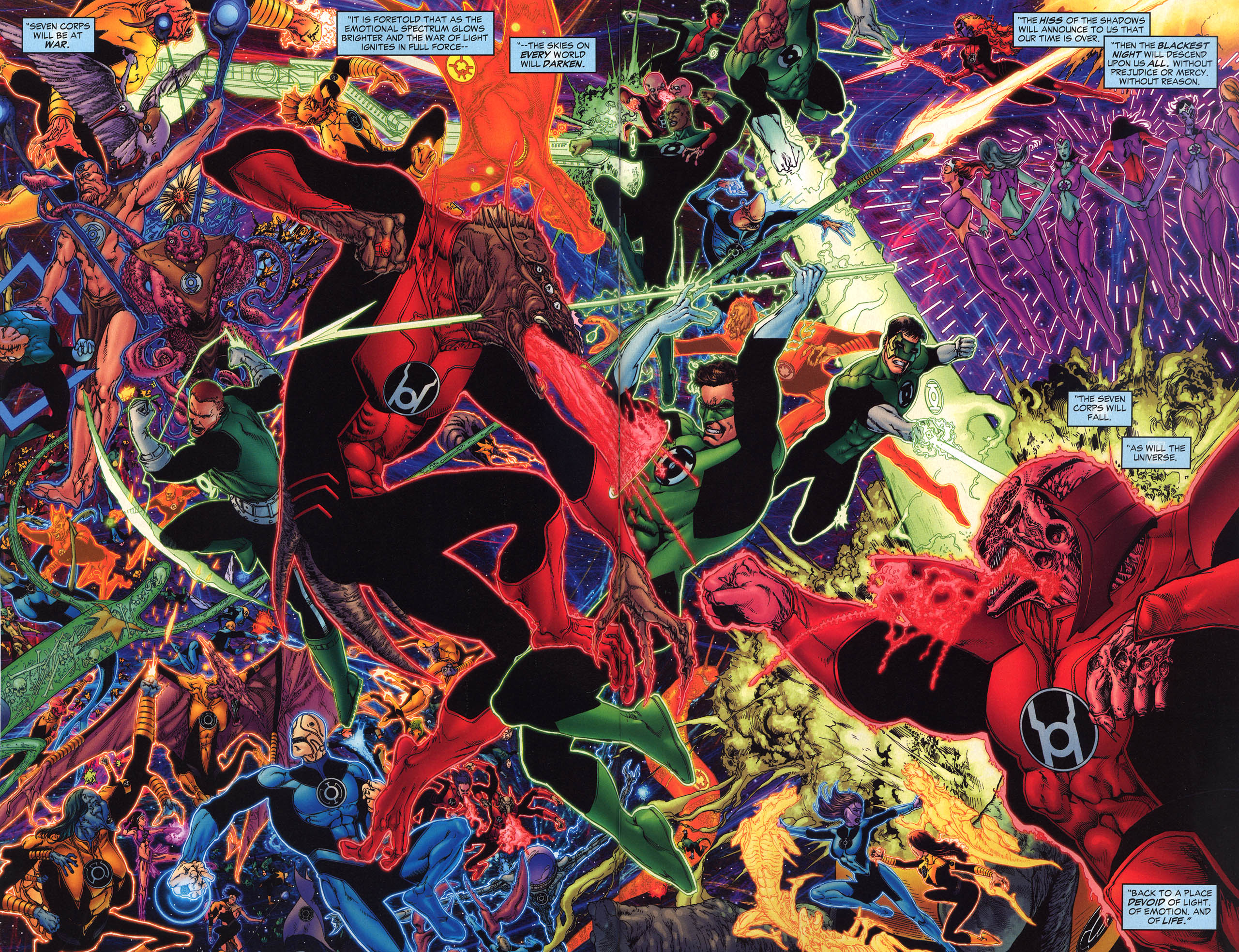 Comics War of Light HD Wallpaper | Background Image