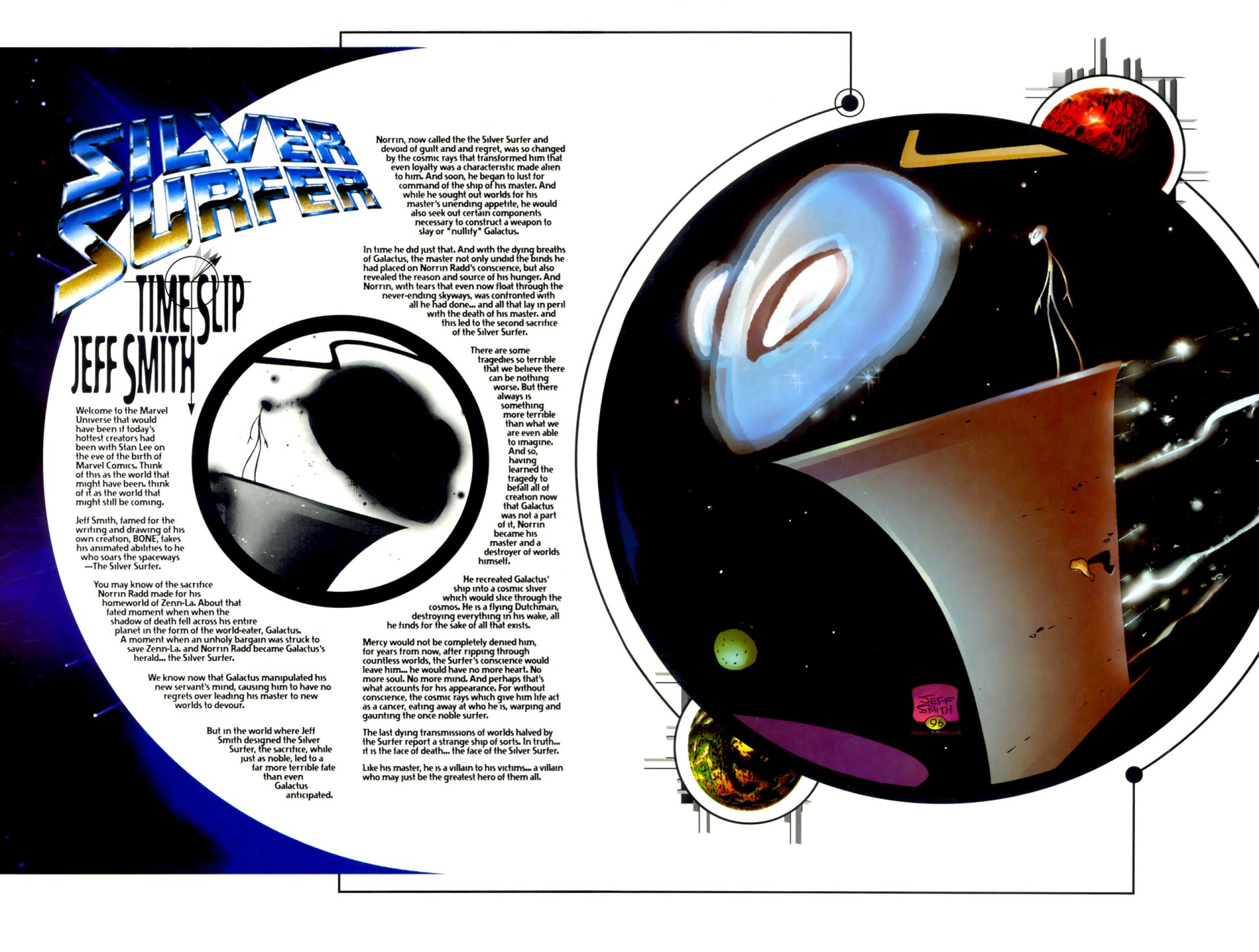 Download Comic Silver Surfer HD Wallpaper