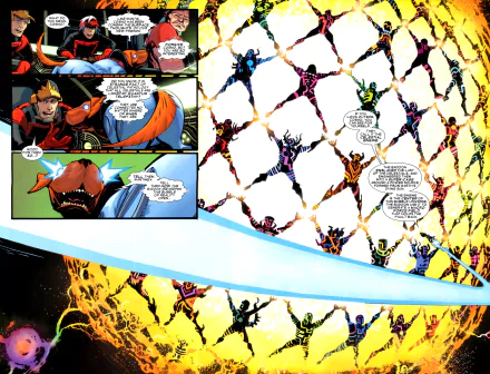 Comic Celestials HD Desktop Wallpaper | Background Image