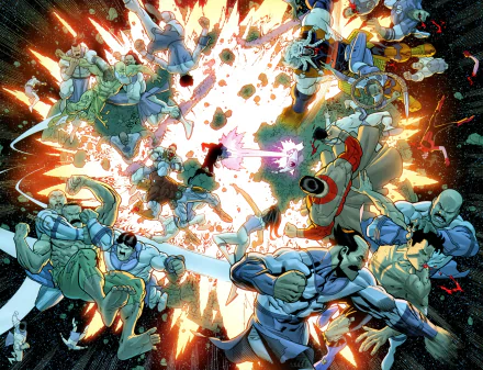 Comic Invincible HD Desktop Wallpaper | Background Image