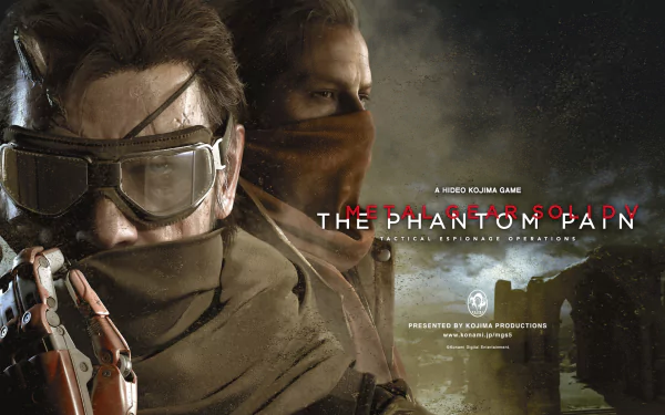 HD desktop wallpaper featuring characters from Metal Gear Solid V: The Phantom Pain, showcasing immersive visuals and a captivating atmosphere.
