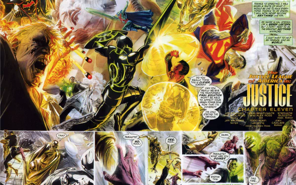Giganta Yellow Lantern Solomon Grundy Metallo Sinestro (DC Comics) Red Tornado Bizarro Martian Manhunter Comic justice HD Desktop Wallpaper | Background Image