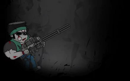 video game Commander Cool 2 HD Desktop Wallpaper | Background Image