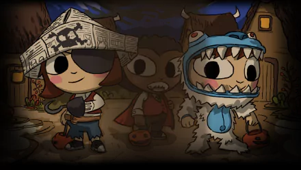 video game costume quest HD Desktop Wallpaper | Background Image