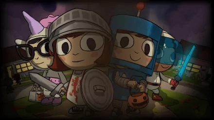 video game costume quest HD Desktop Wallpaper | Background Image