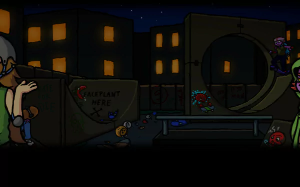 video game Card City Nights HD Desktop Wallpaper | Background Image
