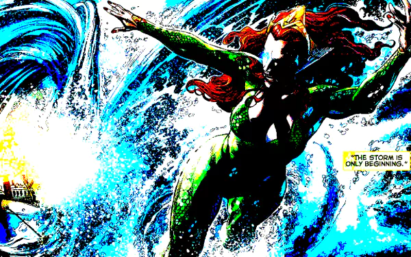 Mera (DC Comics) Comic Aquaman HD Desktop Wallpaper | Background Image