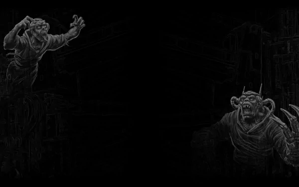 video game Chainsaw Warrior HD Desktop Wallpaper | Background Image