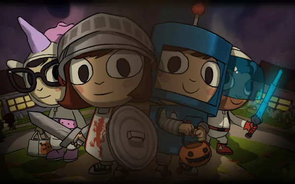 video game costume quest HD Desktop Wallpaper | Background Image