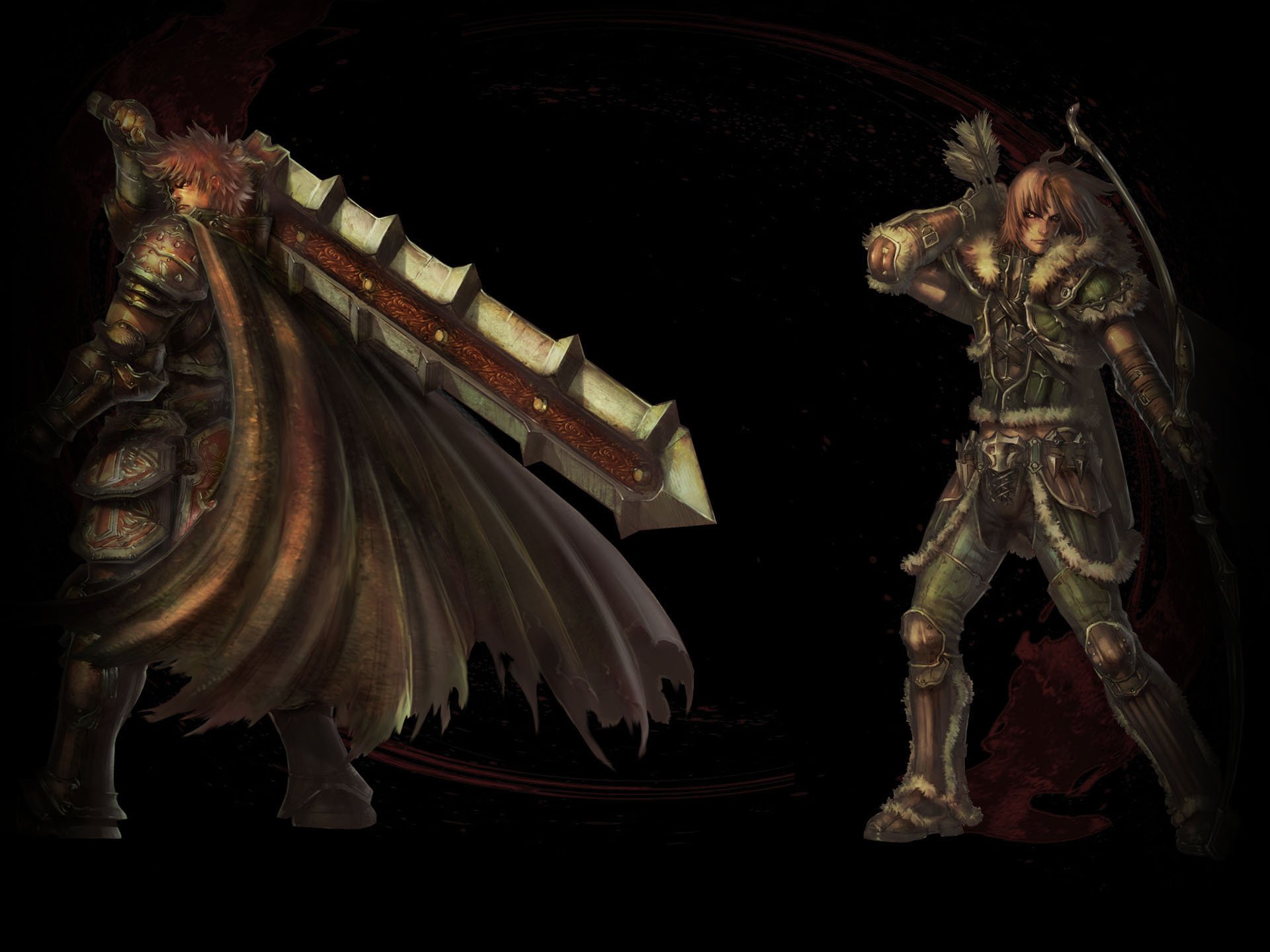Download Video Game DARK BLOOD ONLINE HD Wallpaper