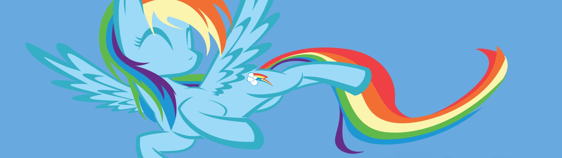 Download Rainbow Dash TV Show My Little Pony: Friendship Is Magic Wallpaper