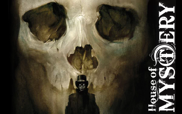 Comic House of Mystery HD Desktop Wallpaper | Background Image