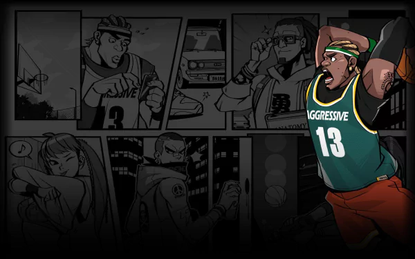 video game FreeStyle2: Street Basketball HD Desktop Wallpaper | Background Image