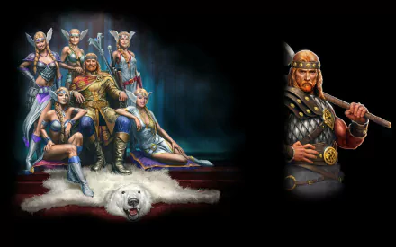 video game King's Bounty: Warriors of the North HD Desktop Wallpaper | Background Image